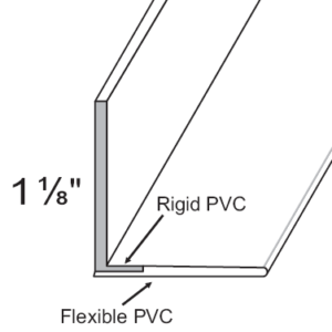 Trim-tex Flex Grid Angle by Armstrong (Needed if you have curved walls.)